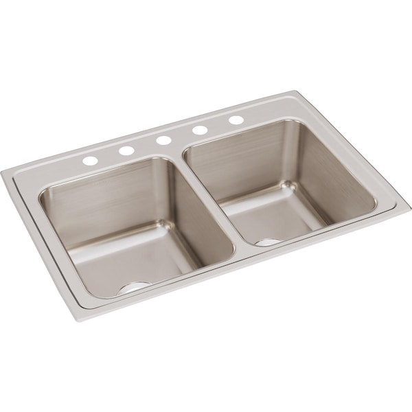 13.5 in x 16 in, 2, 5, Drop-in, Stainless Steel